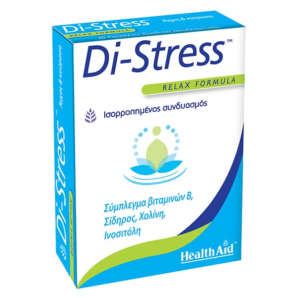 HealthAid Di-Stress 30 Ταμπλέτες