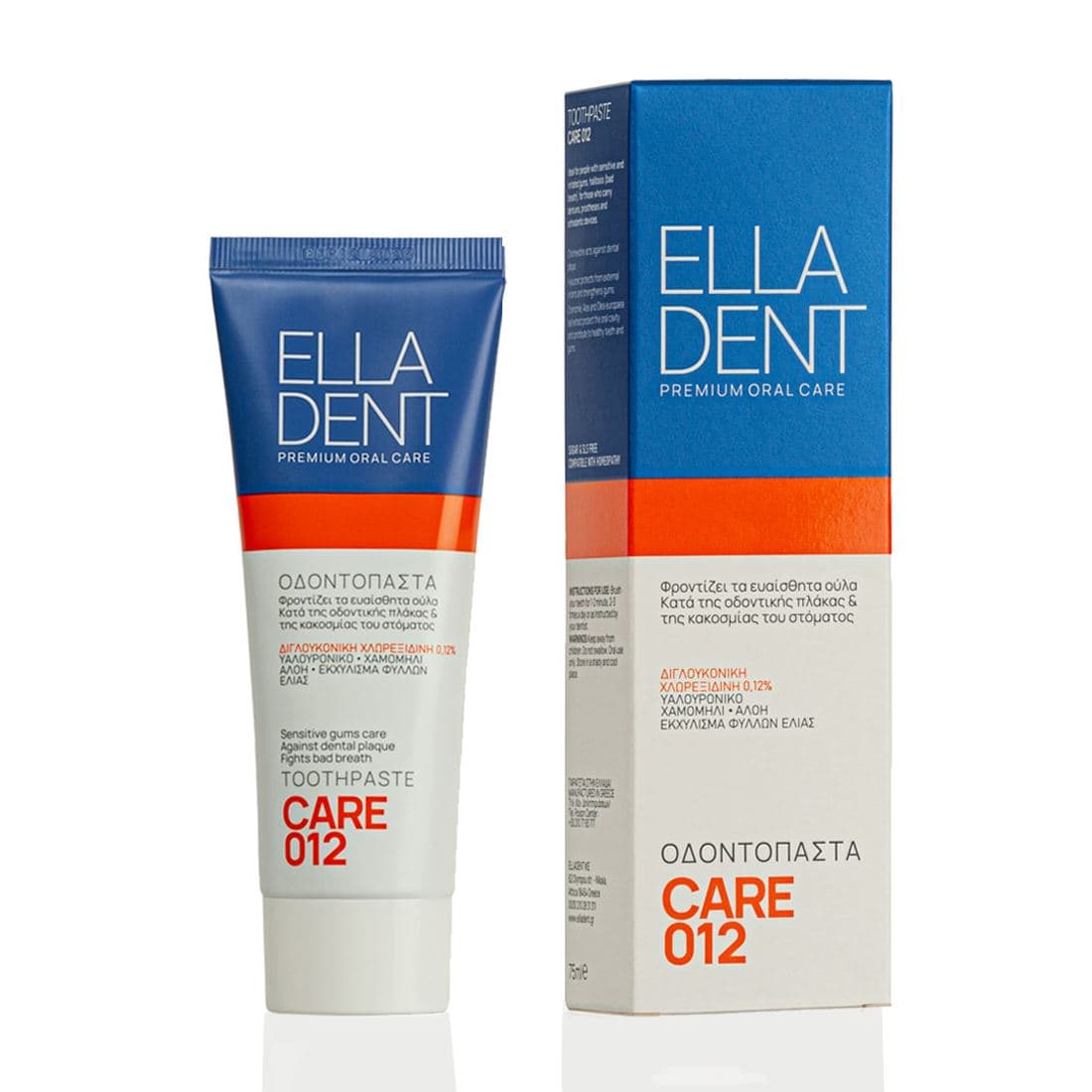 Elladent Care 012 Οδοντόπαστα 75ml