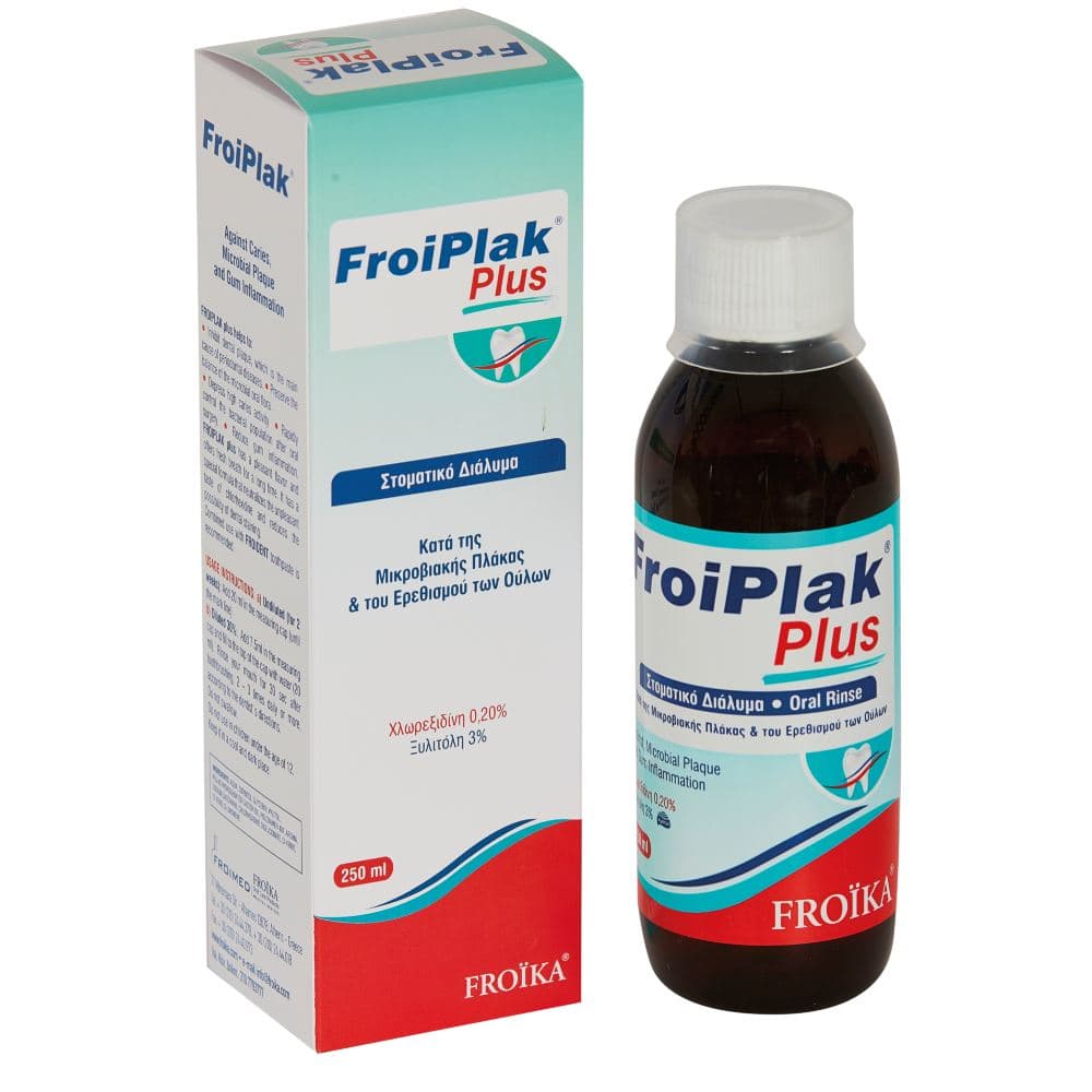Froika Froiplak Plus Στοματικό Διάλυμα 250ml