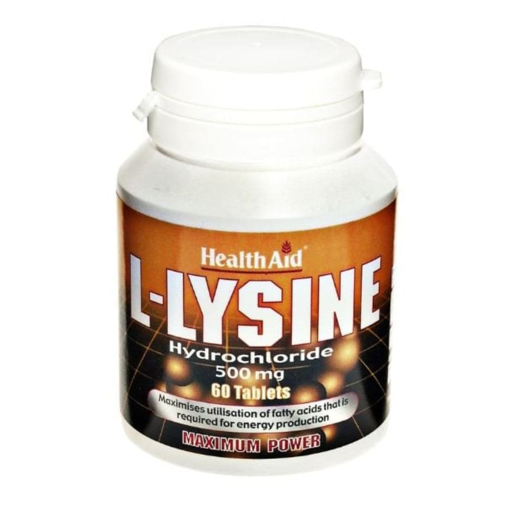 Healthaid L-Lysine 500mg 60 Tabs