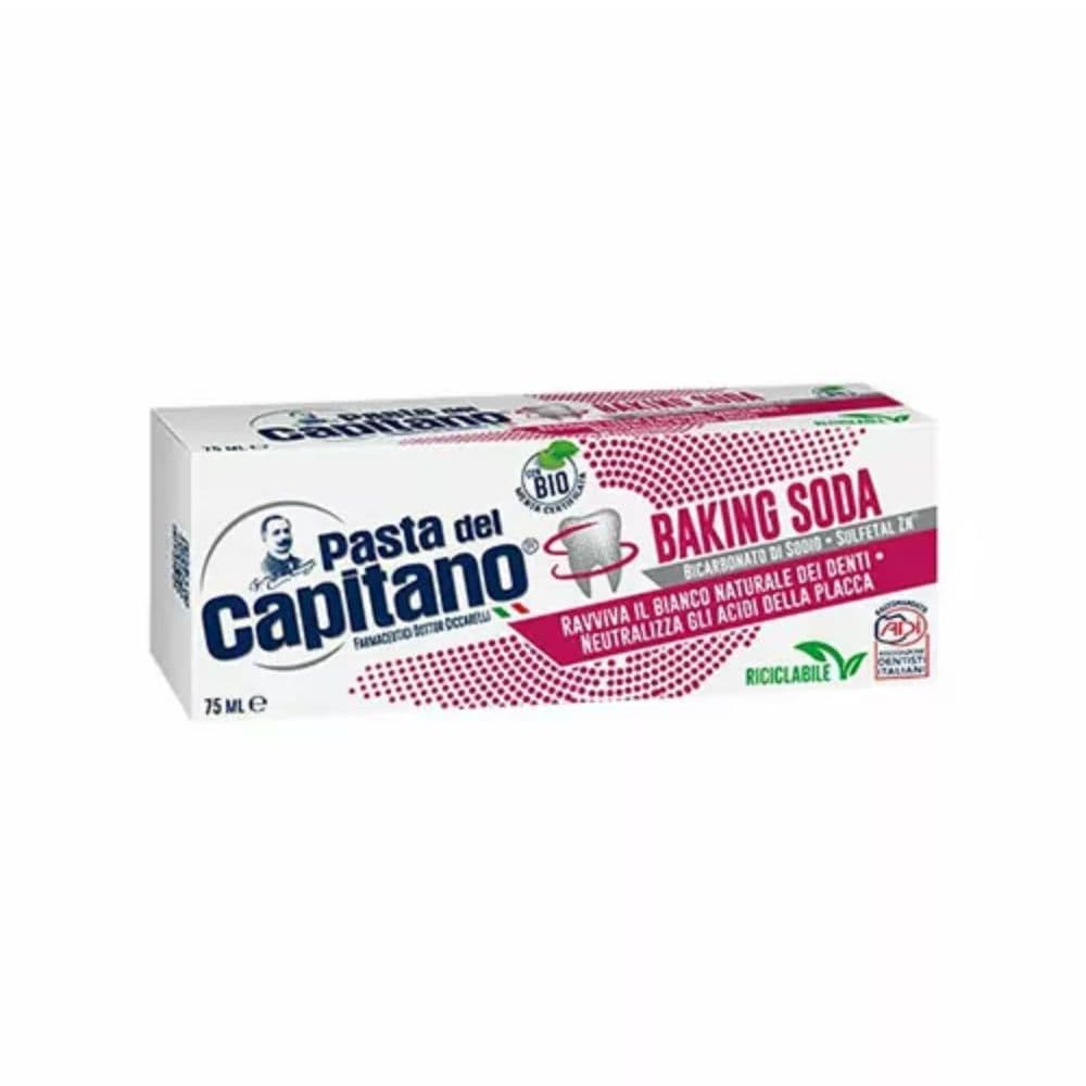 Capitano Baking Soda Οδοντόπαστα 75ml