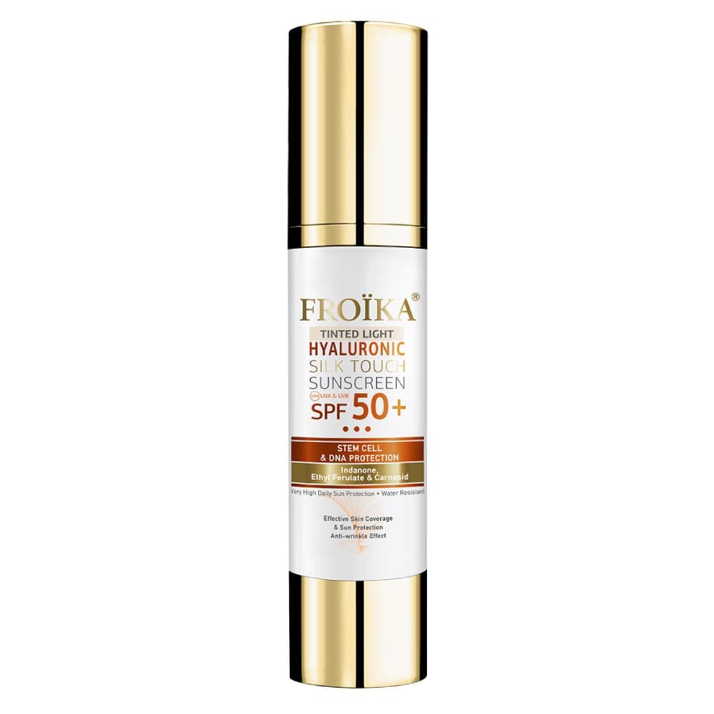 Froika Hyaluronic Silk Touch Sunscreen SPF50 Light Tinted 40ml
