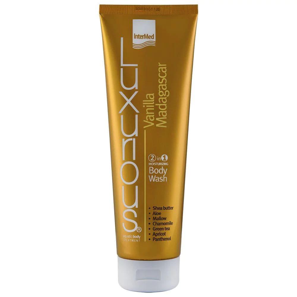 Intermed Luxurious 2 IN 1 Body Wash & Moisturizing Cream Vanilla Madagascar 280ml