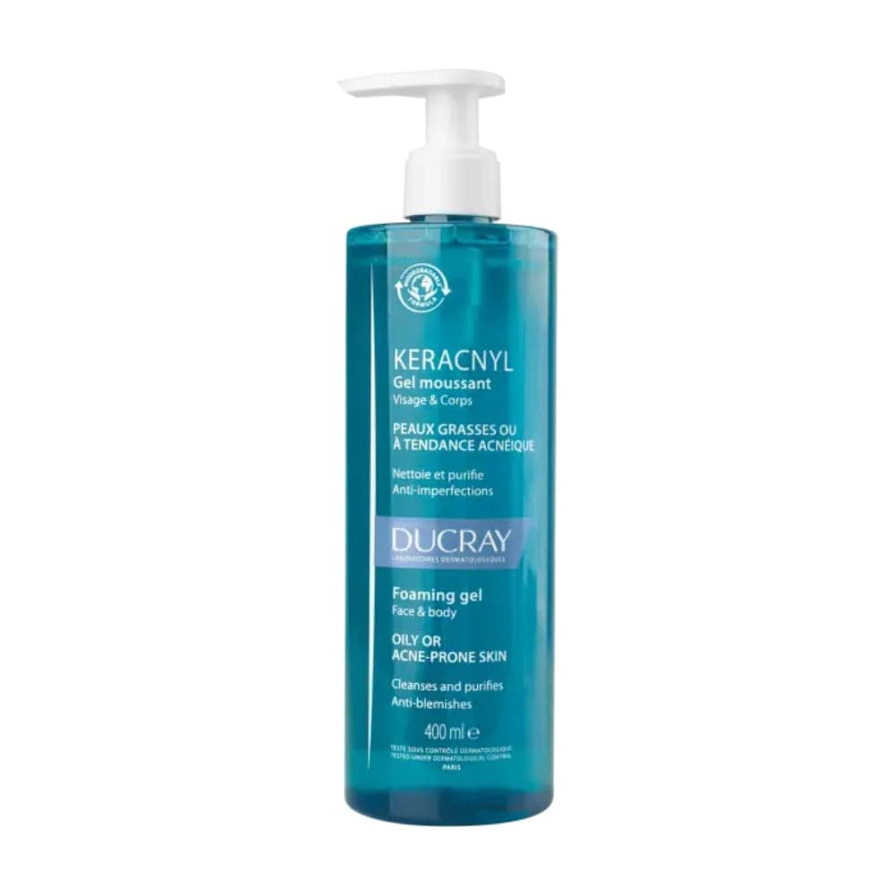 Ducray Keracnyl Gel Moussant 400ml