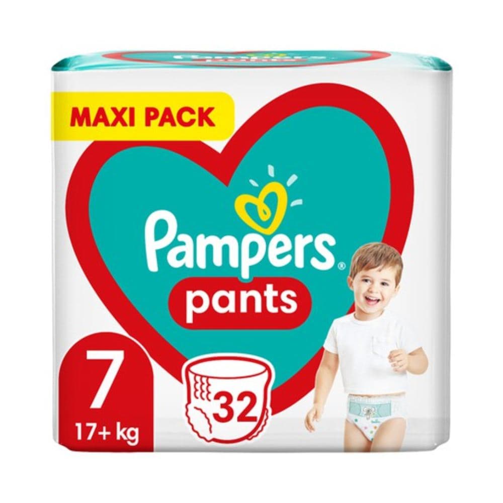 Pampers Pants Νούμερο 7 (17+kg) 32 Τεμάχια
