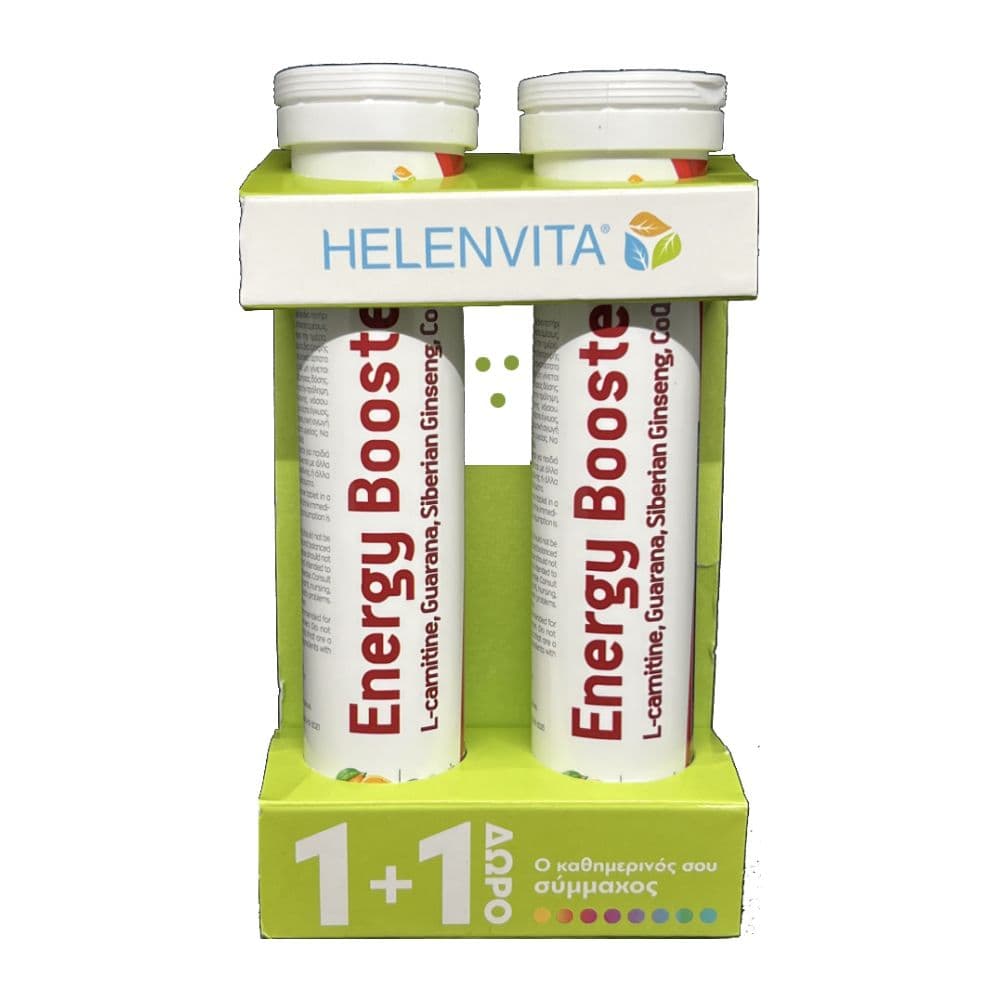 Helenvita Energy Booster 20 Αναβράζοντα Δισκία 1 & 1 Δώρο