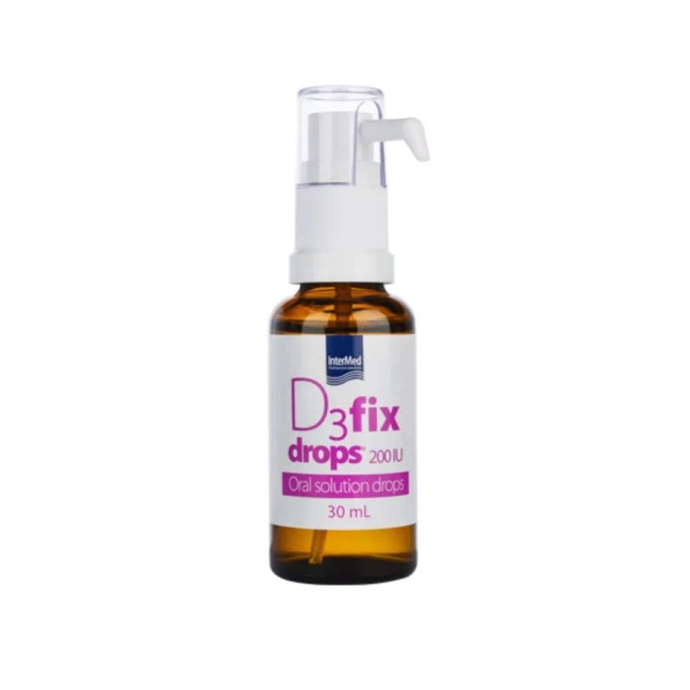 Intermed D3 Fix Drops 200IU Πόσιμο Διάλυμα 30ml