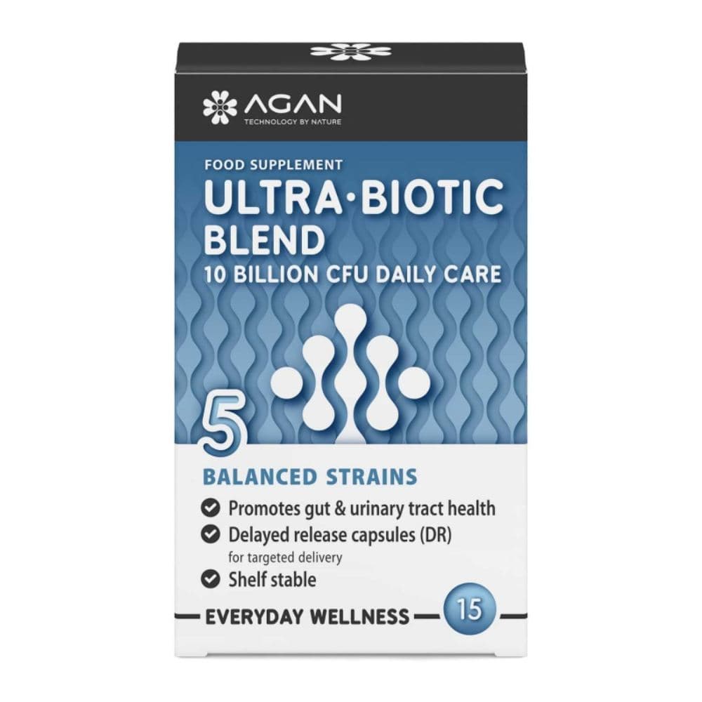 Agan Ultra-Biotic Blend 10 Billion 15 Κάψουλες