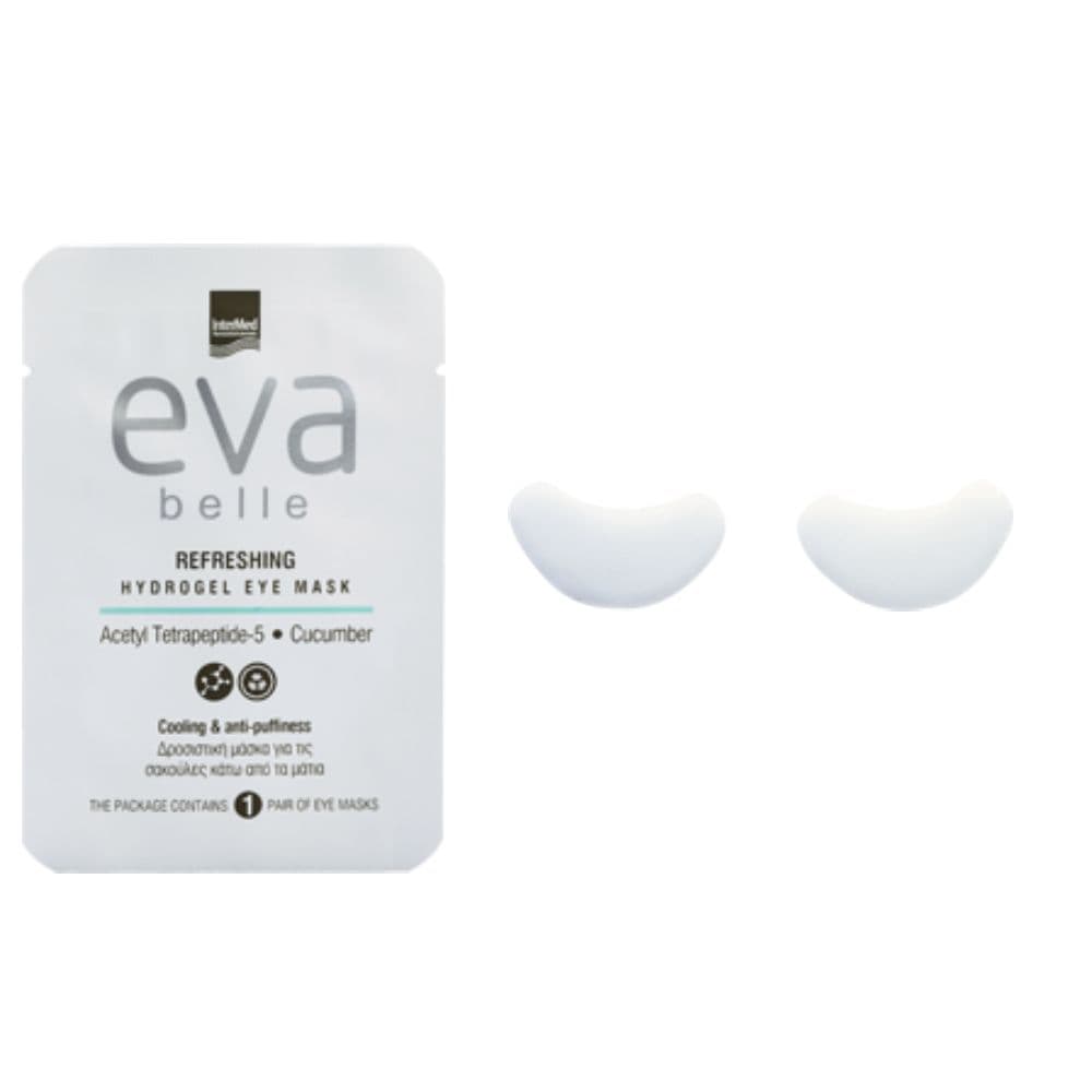 Intermed Eva Belle Refreshing Hydrogel Eye Mask 1 Ζεύγος