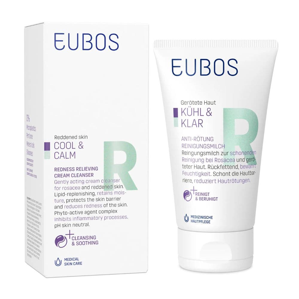 Eubos Cool Calm Redness Relieving Cream Cleanser 150ml