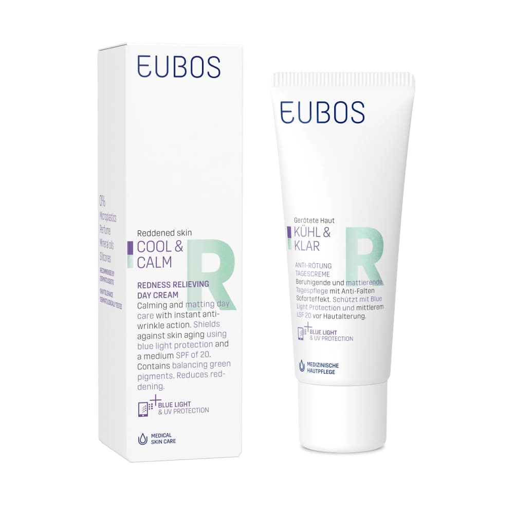 Eubos Cool Calm Redness Relieving Day Cream SPF50 40ml