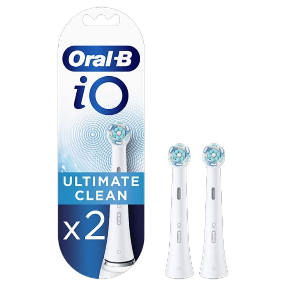 Oral-B iO Ultimate Clean  2 Άσπρες Κεφαλές Βουρτσίσματος