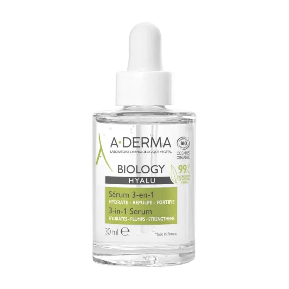 Aderma Biology Hyalu Ορός Προσώπου 3 Σε 1 30ml