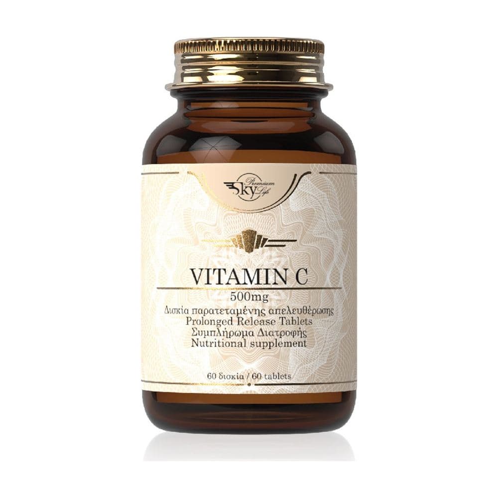Sky Premium Life Vitamin C 500mg 60 Δισκία