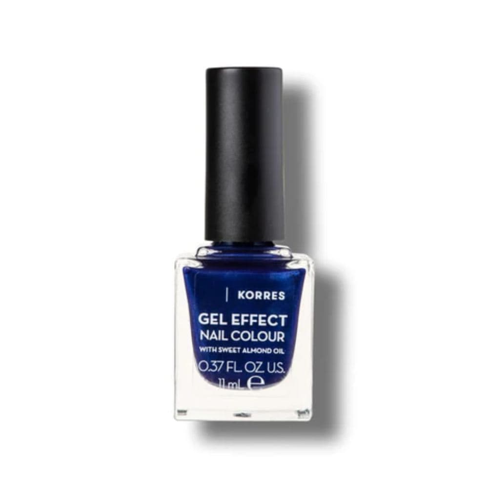 Korres Βερνίκι Νυχιών Με Sweet Almond Oil 87 Infinity Blue Gel Effect