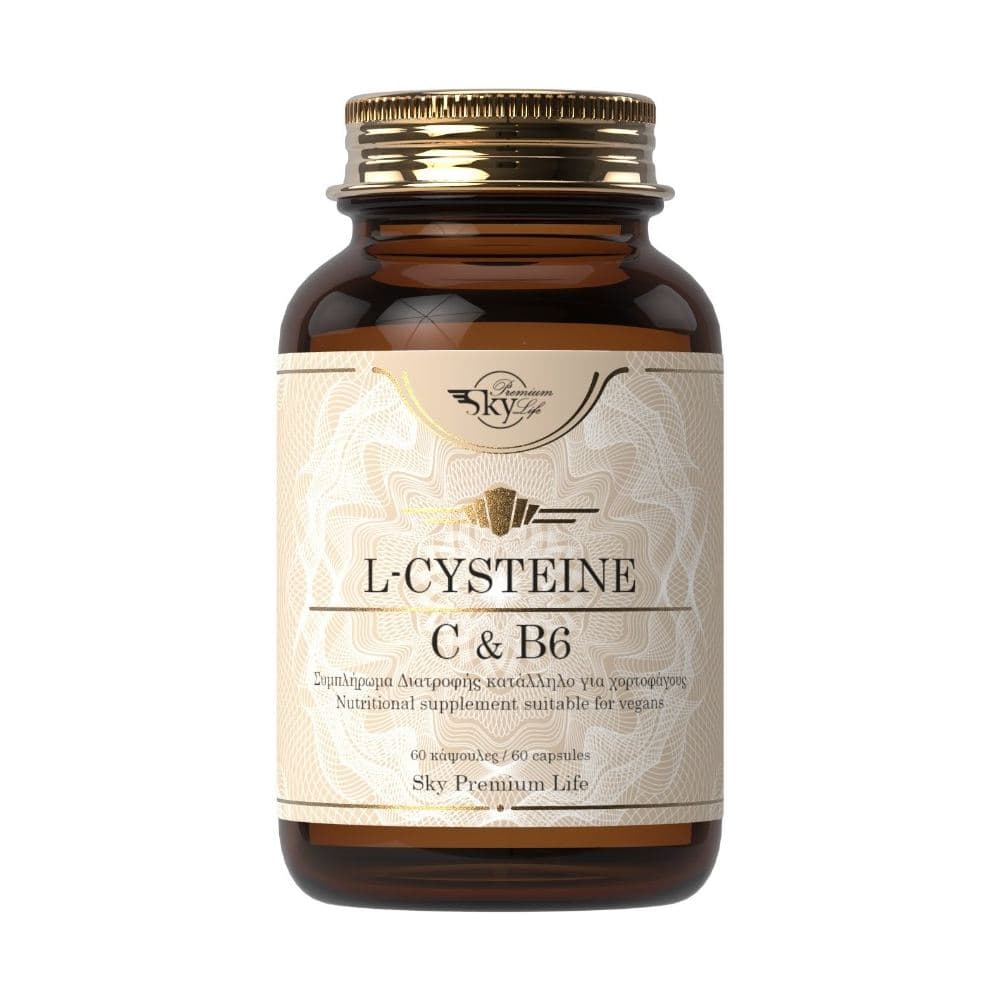 Sky Premium L-Cysteine & Vitamin C & Vitamin B6 60 Κάψουλες