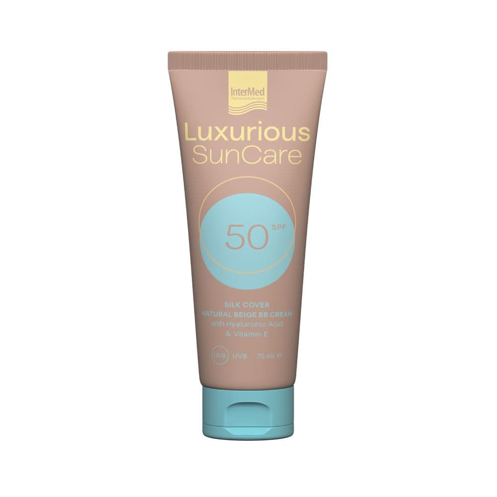 Intermed Luxurious Sun Care Silk Cover Natural Beige SPF50  75ml