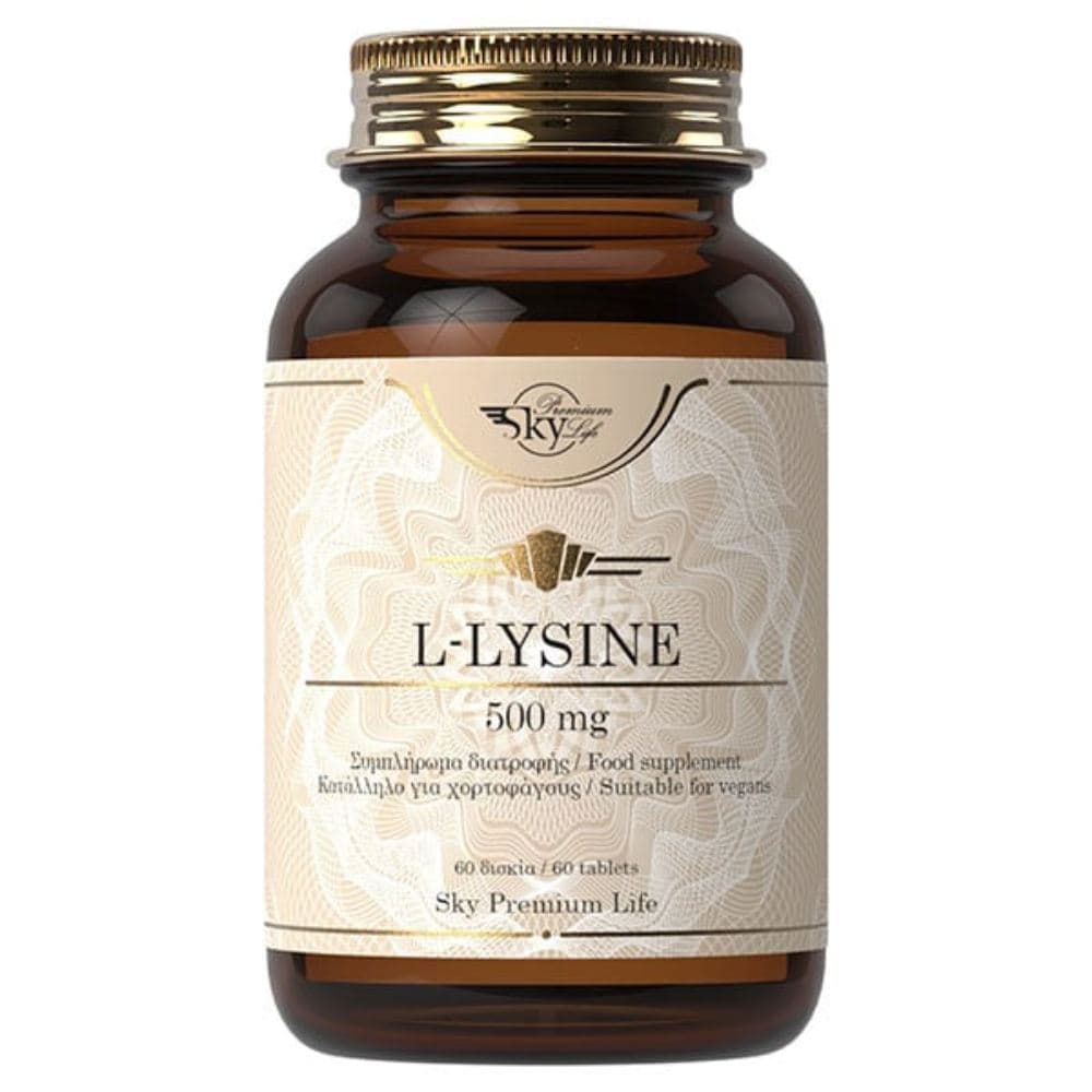 Sky Premium L-Lysine 500mg 60 Δισκία