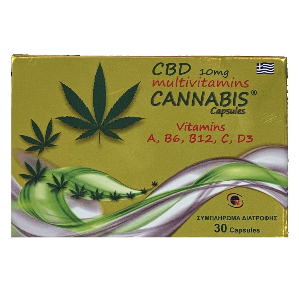 Farmellas Cannabis Πολυβιταμίνες 30 Κάψουλες