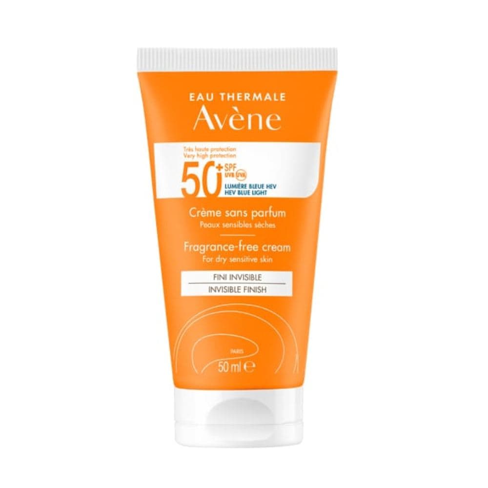 Avene Αντηλιακή Κρέμα Προσώπου Χωρίς Άρωμα SPF50 50ml