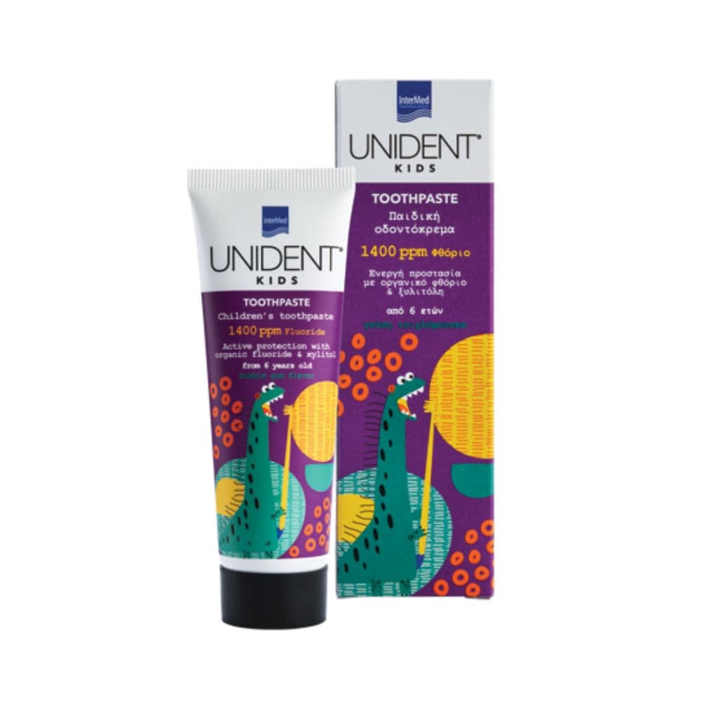 Unident Kids Φθοριούχος Οδοντόκρεμα 1400ppm 50ml