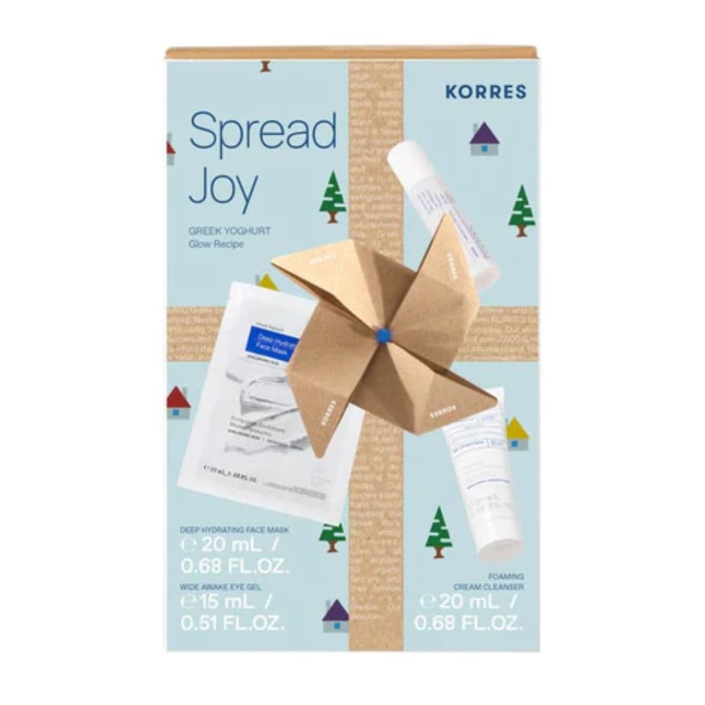 Korres Greek Yoghurt Gel Ματιών 15 mL & Αφρώδης Κρέμα Καθαρισμού 20 mL & Μάσκα Προσώπου 20 mL