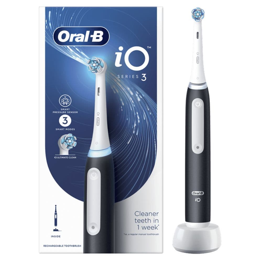 Oral-B iO Series 3 Hλεκτρική Οδοντόβουρτσα Black