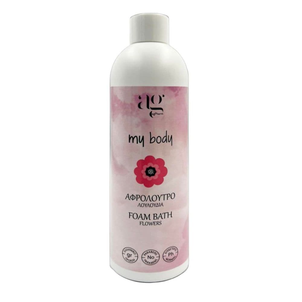 Ag Pharm My Body Αφρόλουτρο Λουλούδια 300ml