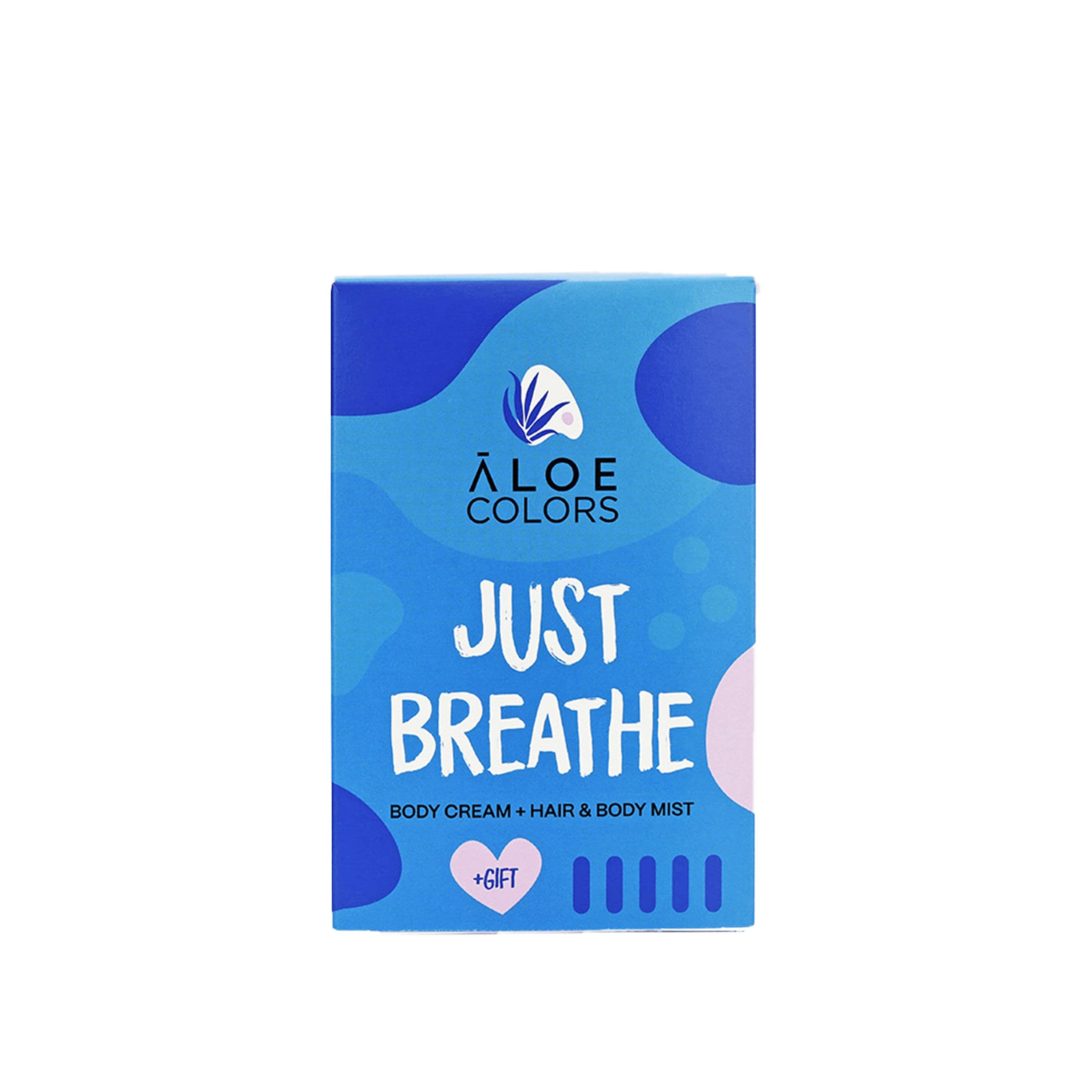 Aloe Colors Body Cream Just Breathe 100ml & Hair Body Mist 100ml