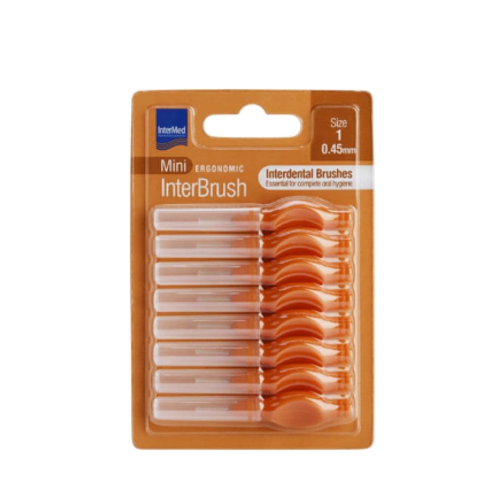 Intermed Ergonomic InterBrush Mini 0.45mm Πορτοκαλί