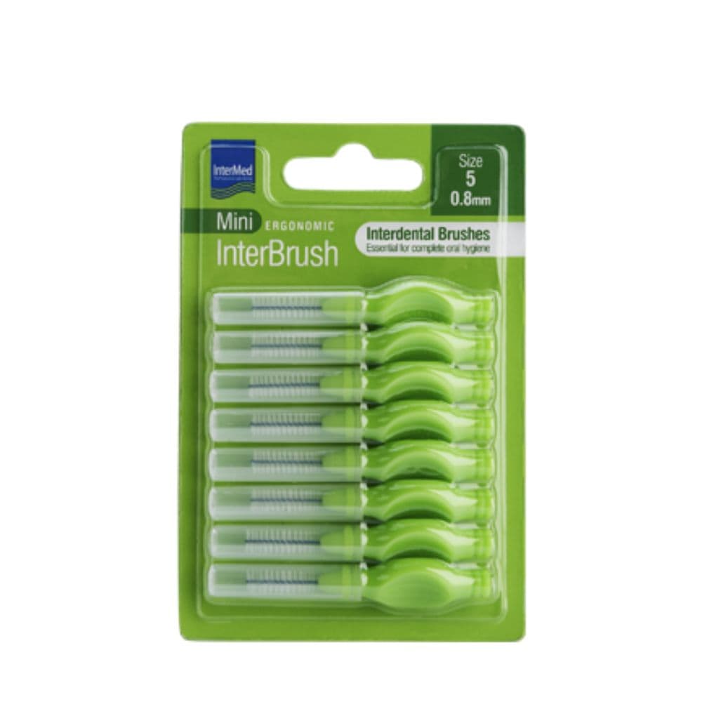 Intermed Ergonomic InterBrush Mini 0.8mm Πράσινο