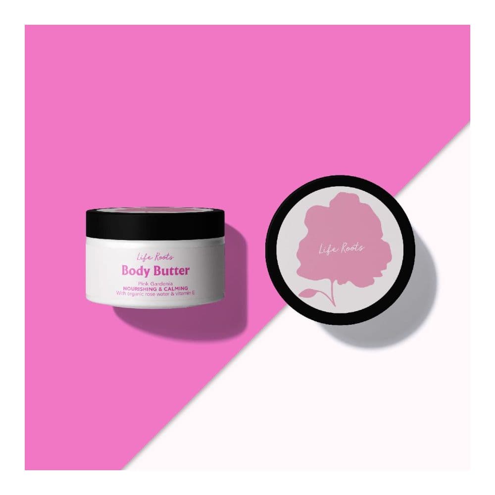 Life Roots Nourishing & Calming Body Butter Pink Gardenia 250ml
