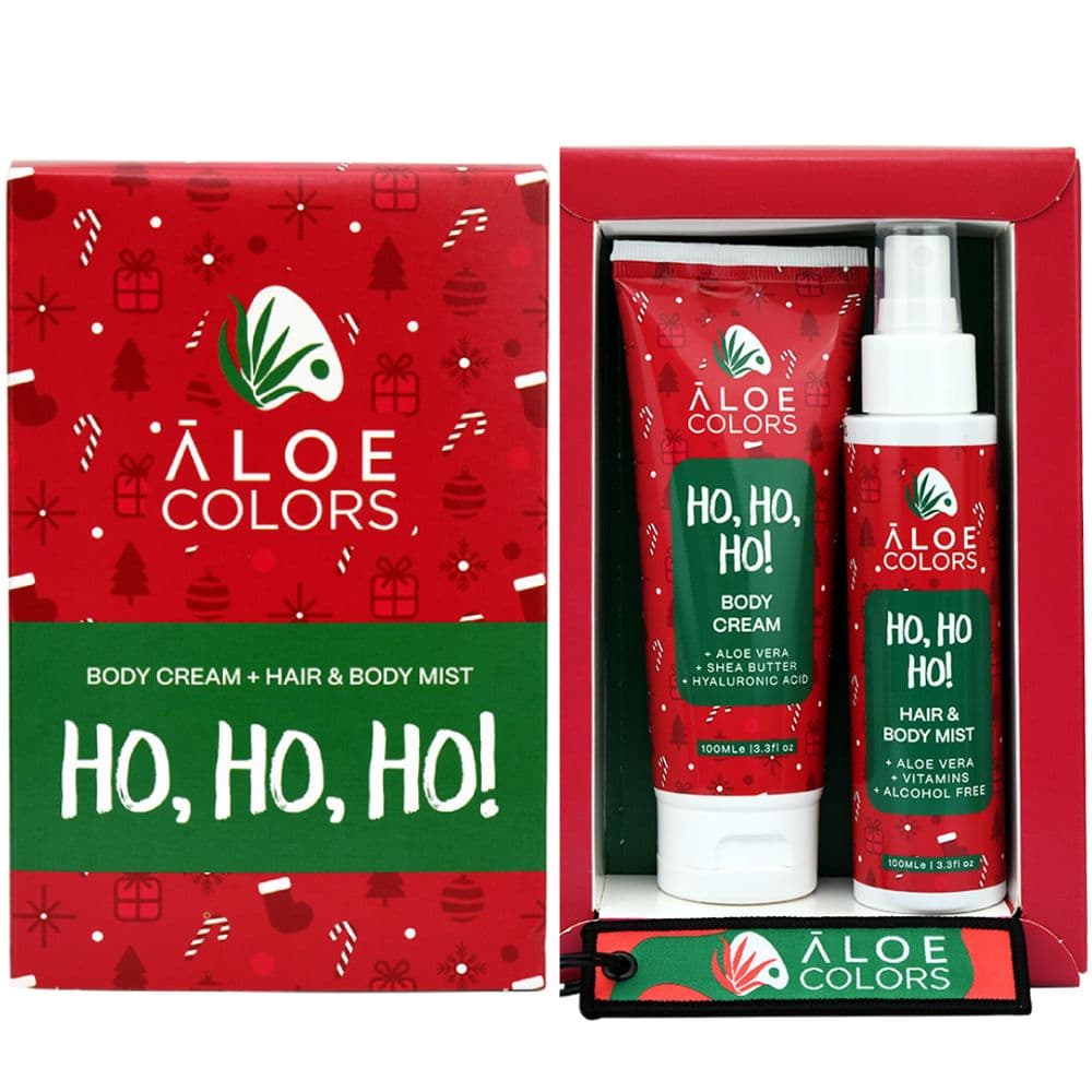 Aloe Colors Body Cream HO HO HO 100ml & Hair Body Mist 100ml