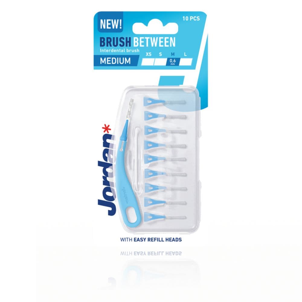 Jordan Brush Between Μεσοδόντια Βουρτσάκια Medium 0.6mm 10 Τεμάχια