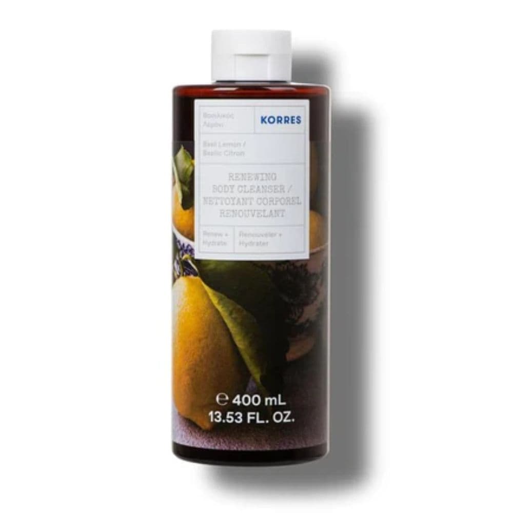 Korres Αφρόλουτρο Βασιλικός Λεμόνι 400mL