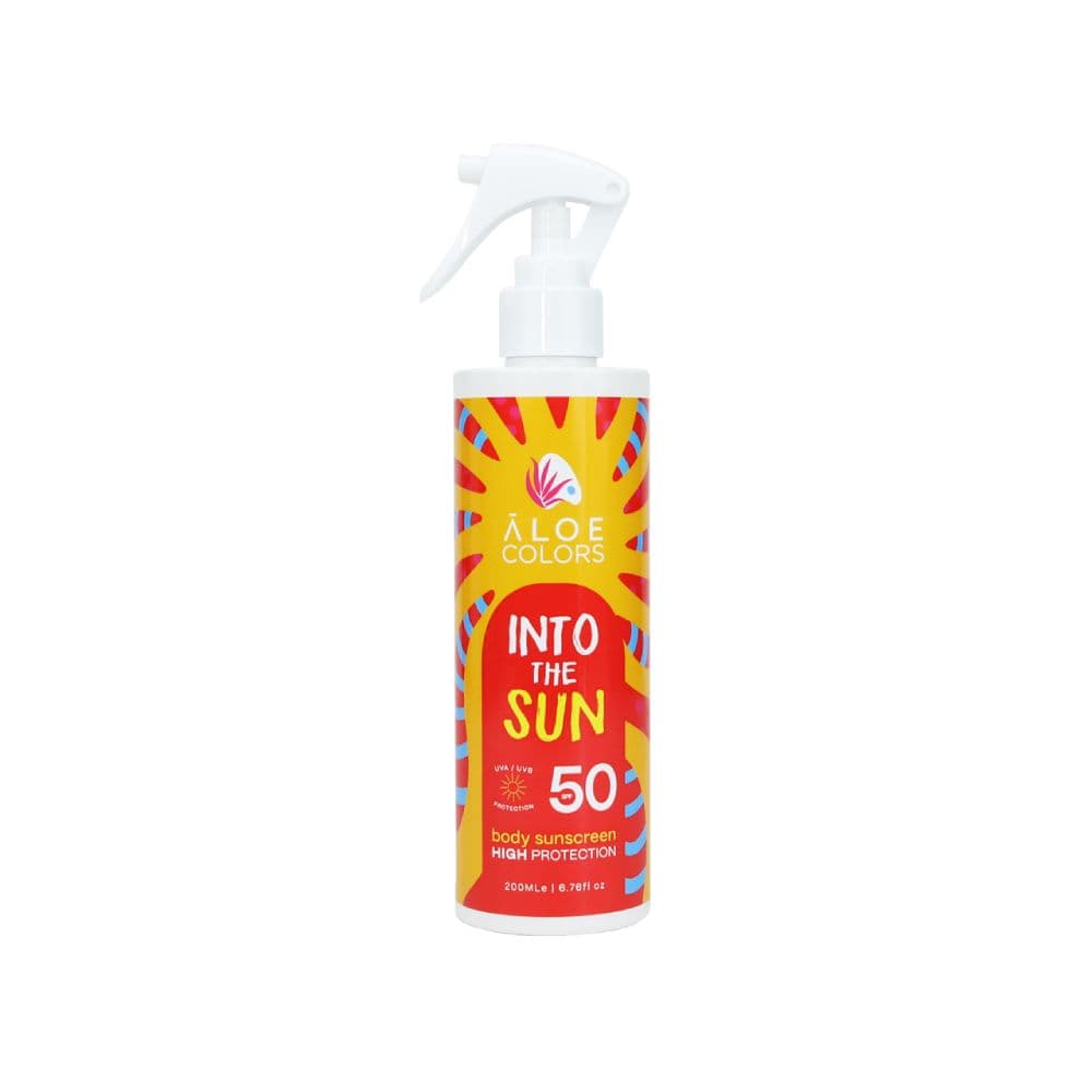 Aloe Colors Into The Sun Body Sunscreen SPF50 200ml