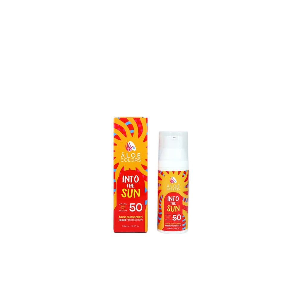 Aloe Colors Into The Sun Face Sunscreen SPF50 50ml