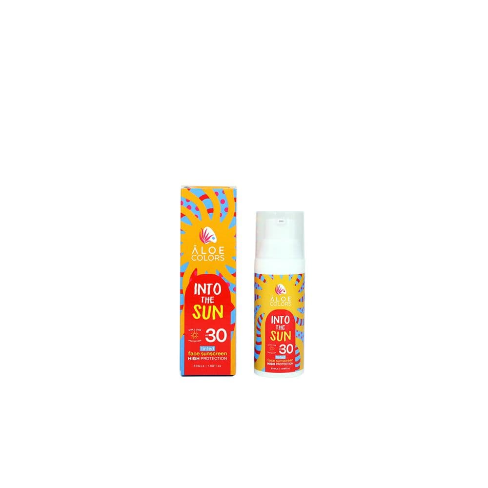 Aloe Colors Into The Sun Face Sunscreen SPF30 Με Χρώμα 50ml