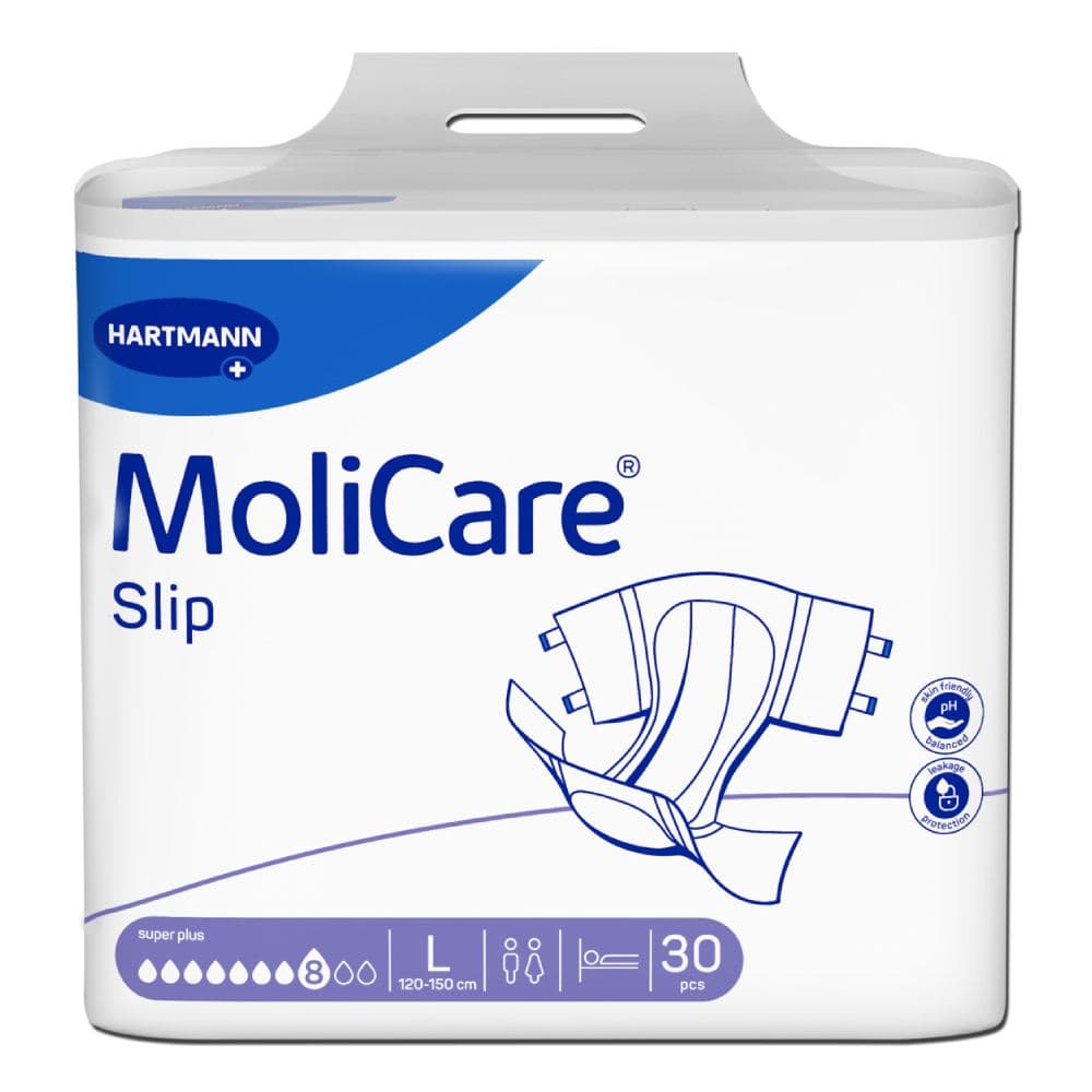 Hartmann  Molicare  Slip Super Plus Πάνες Νύχτας Νο Large 8 Σταγόνων 30 Τεμάχια