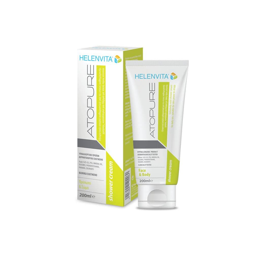 Helenvita Atopure Shower Cream Face & Body 200ml