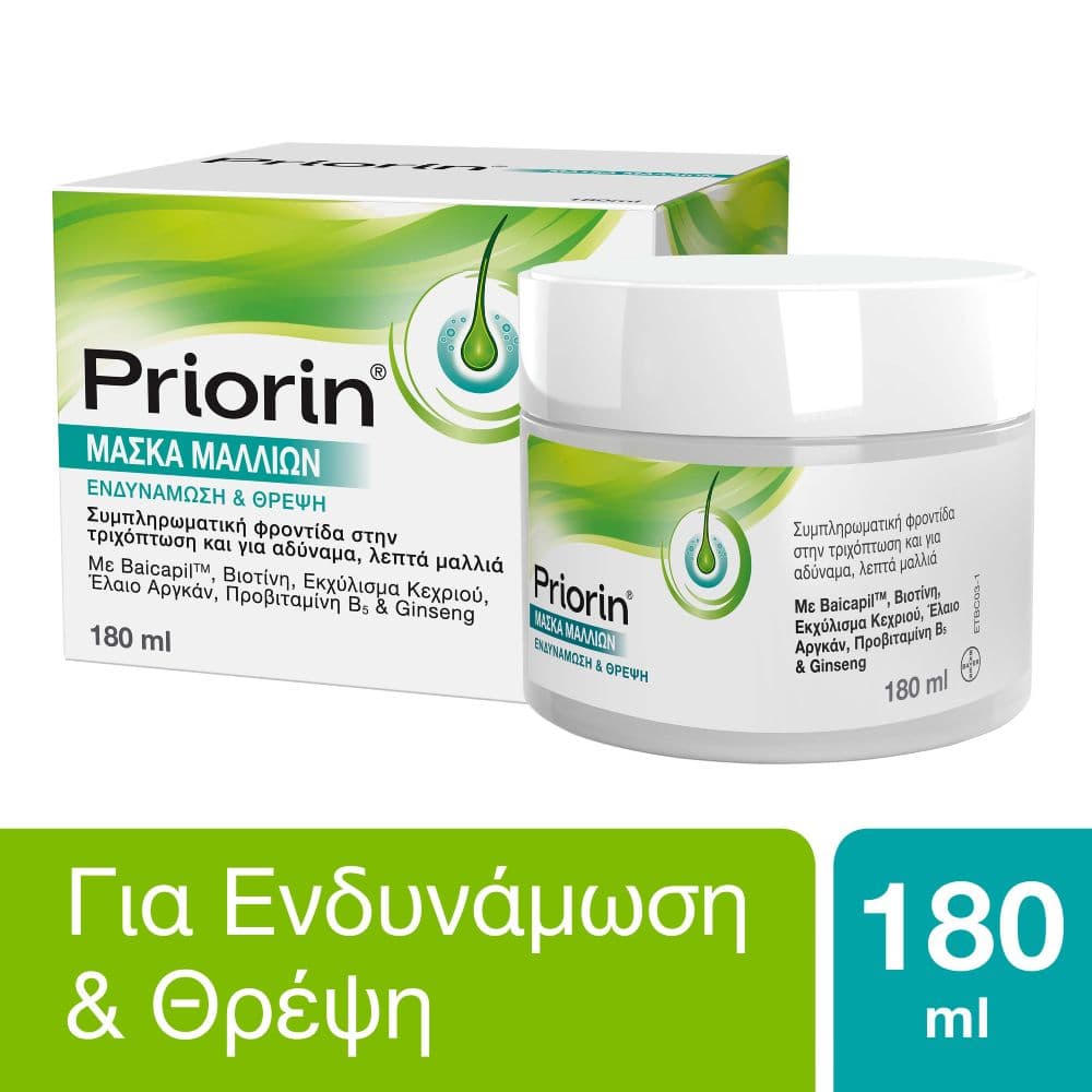 Priorin Μάσκα Μαλλιών 180gr