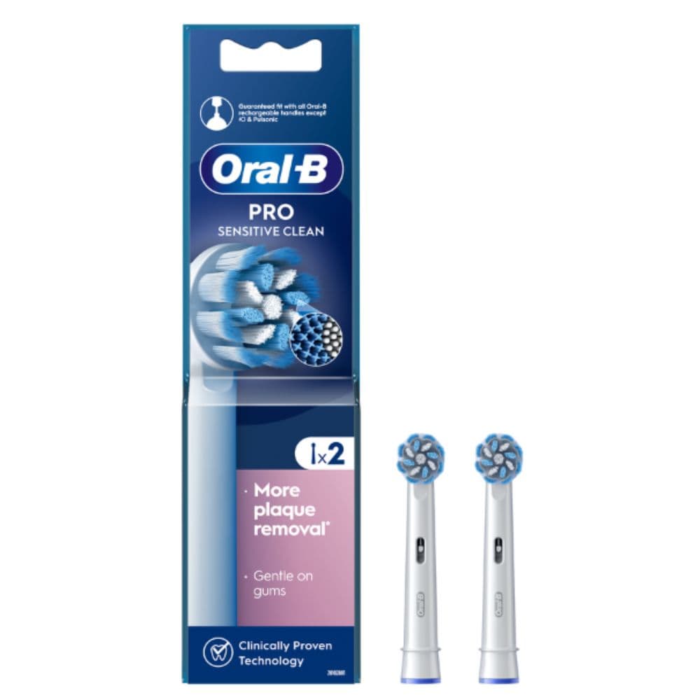 Oral-B Pro Sensitive Clean 2 Ανταλλακτικά Ηλεκτρικής Οδοντόβουρτσας