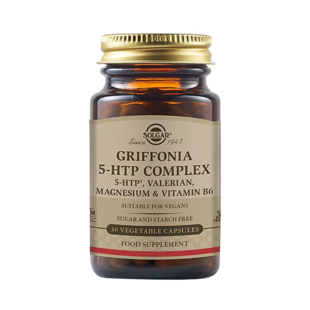 Solgar Griffonia 5 HTP Complex 30 Φυτικές Κάψουλες