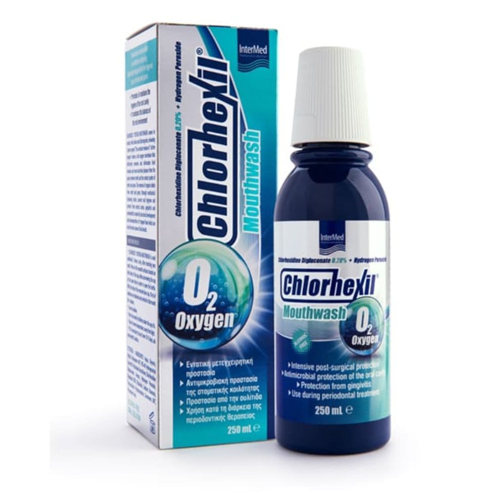 Intermed Chlorhexil 0.20% Oxygen Στοματικό Διάλυμα 250ml