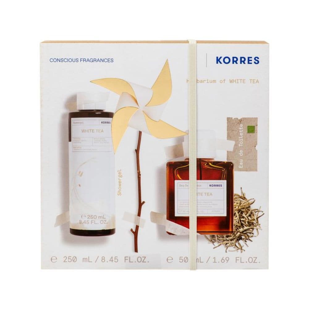 Korres White Tea Eau de Toilette 50ml & Αφρόλουτρο 250ml