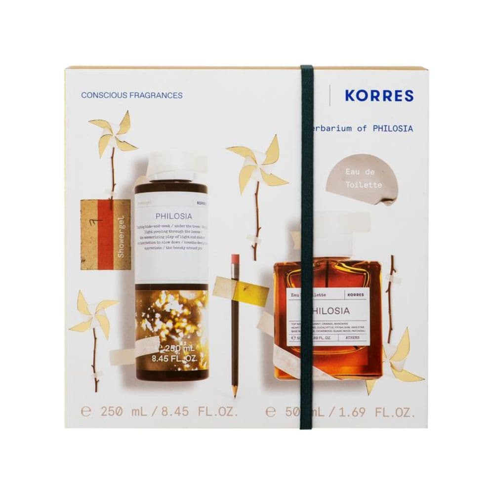 Korres Philosia Eau de Toilette 50ml & Αφρόλουτρο 250ml