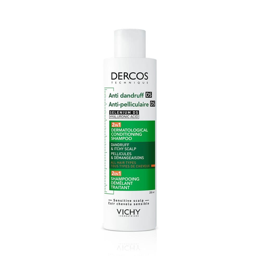 Vichy Dercos Ds Anti Dandruff 2 Σε 1 Conditionig Σαμπουάν Για Πιτυρίδα 200ml