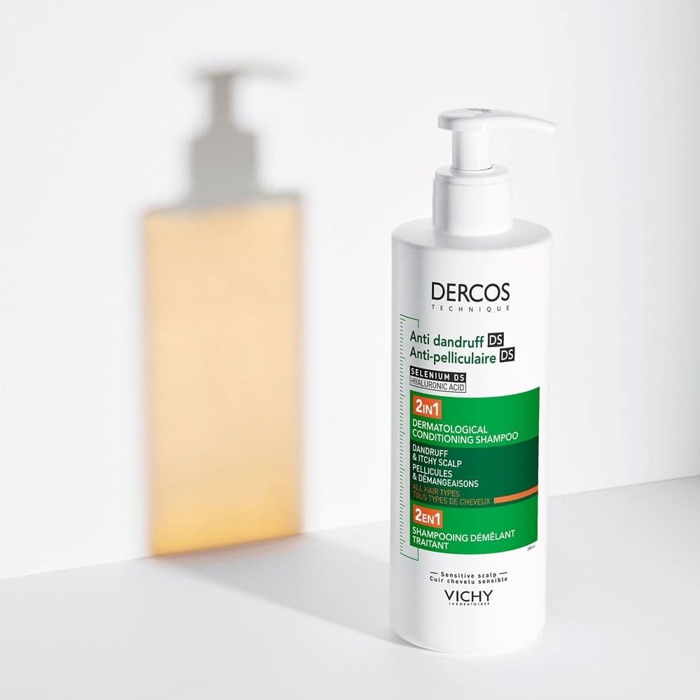 Vichy Dercos Ds Anti Dandruff 2 Σε 1 Conditionig Σαμπουάν Για Πιτυρίδα 390ml