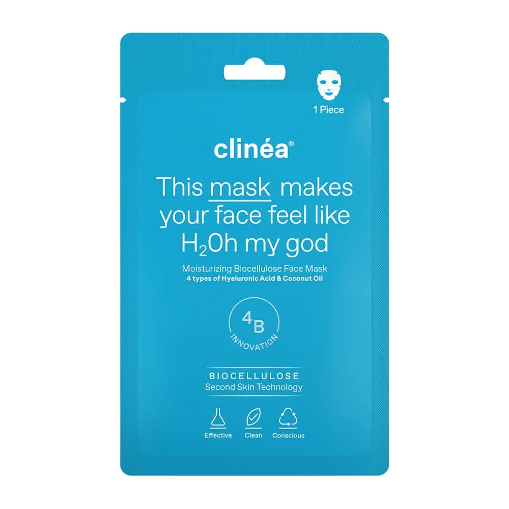 Clinea Moisturizing Biocellulose Face Mask 1 Τεμάχιο