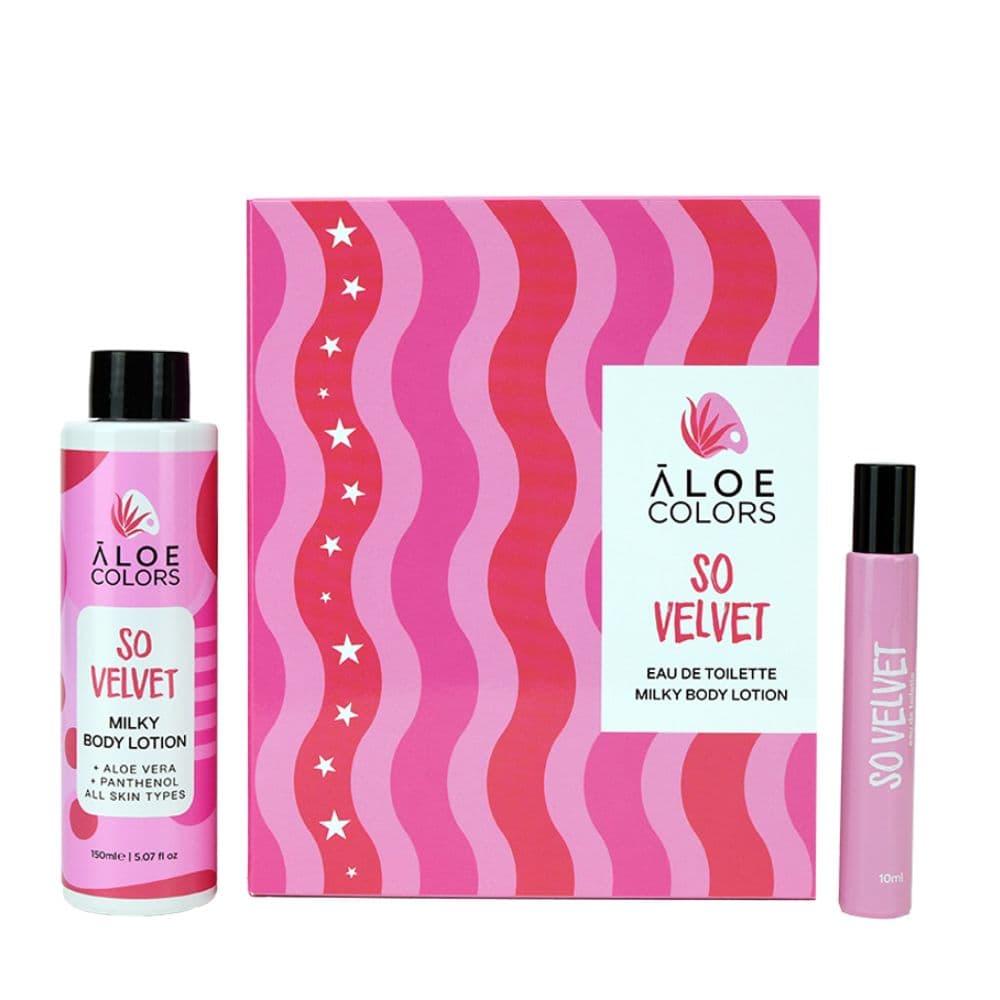 Aloe Colors So Velvet Eau De Toilete 10ml & Body Lotion 150ml